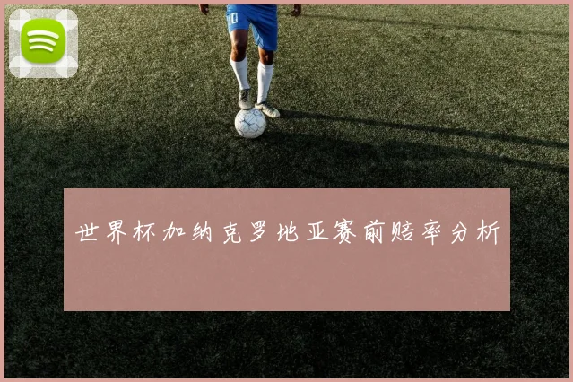 世界杯加纳克罗地亚赛前赔率分析